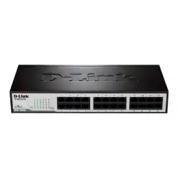 Switch Fast Ethernet non manageable 24 ports 10 - 100Mbps (DES-1024D)_1